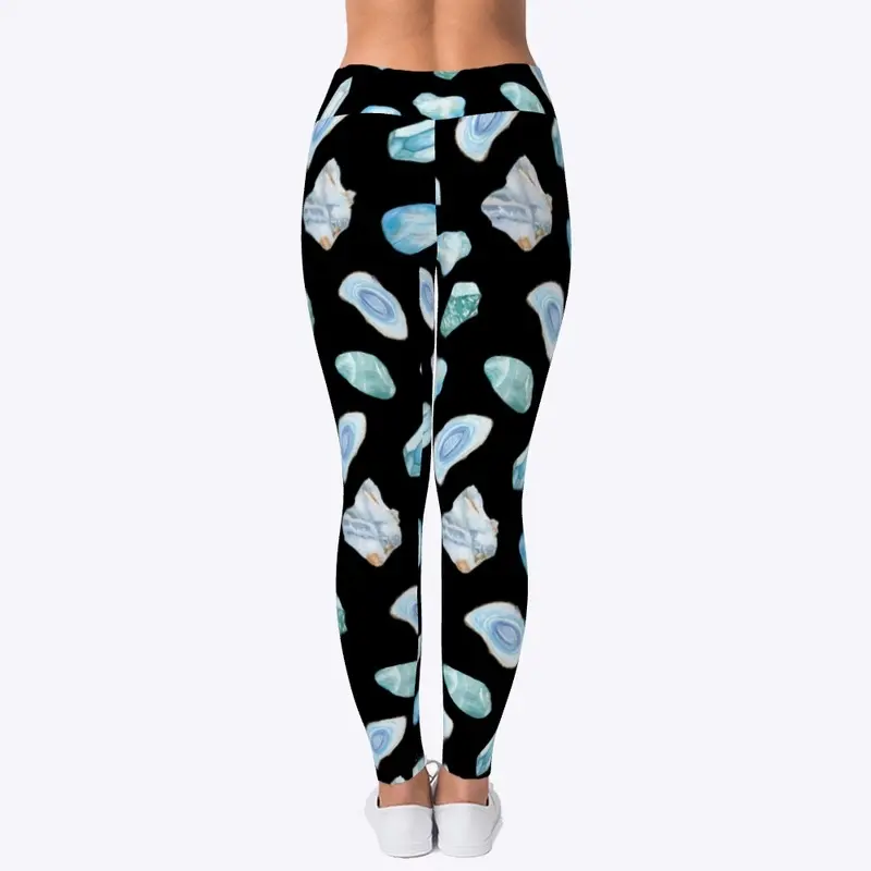 Aquamarine Cozy Yoga Active Pants